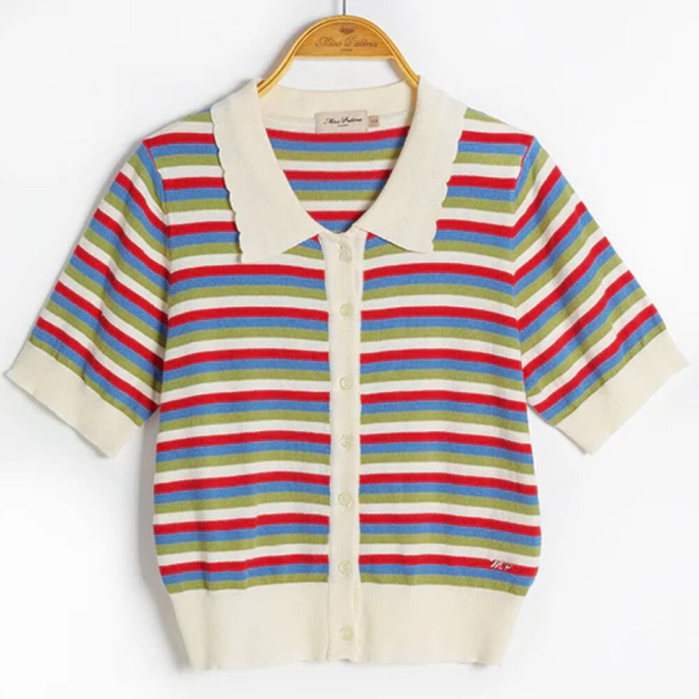 Miss Patina Strawberry Fields Top